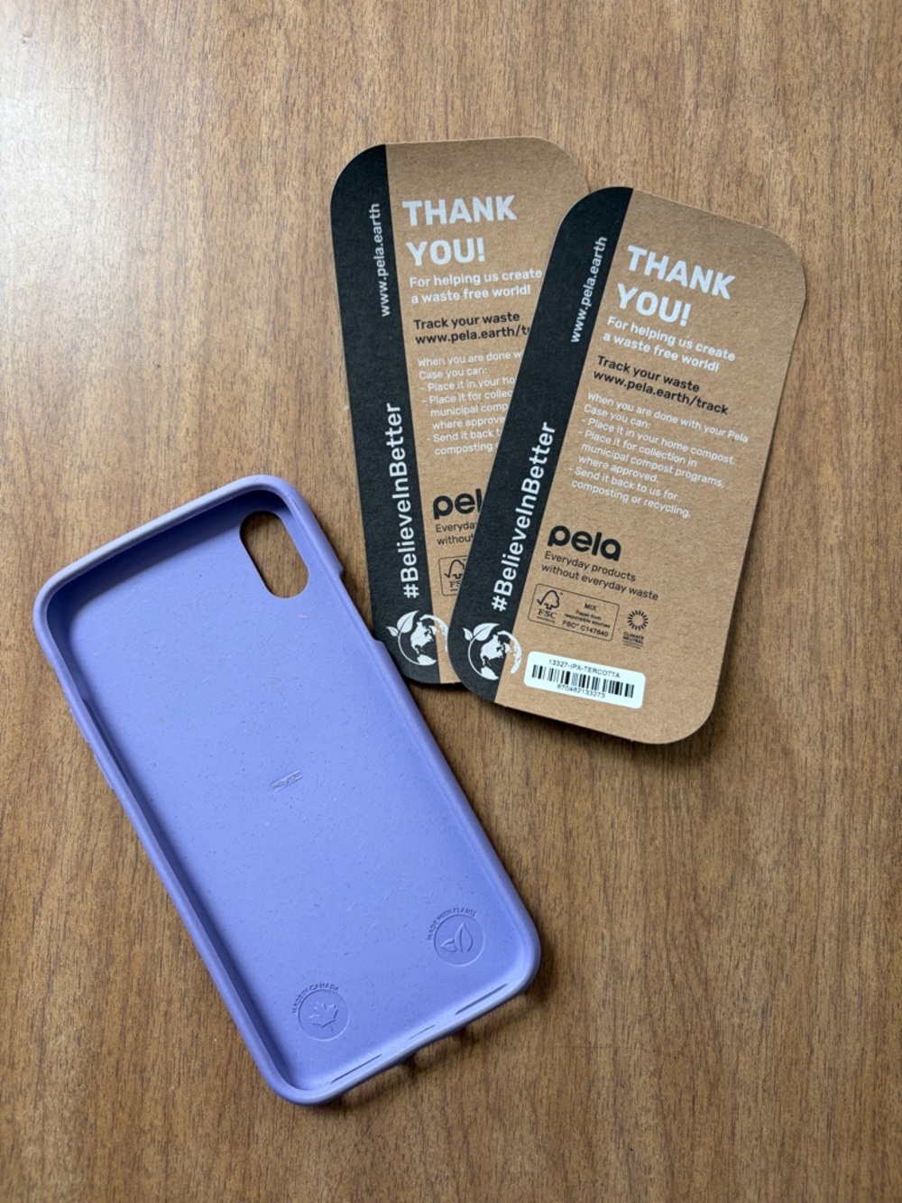 Lavender Eco-Friendly Pela Phone Case